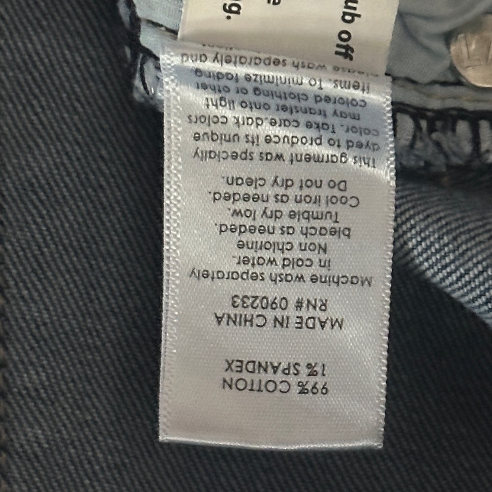 PacSun Medium Blue Ripped Cropped Jeans - Picture 4 of 10